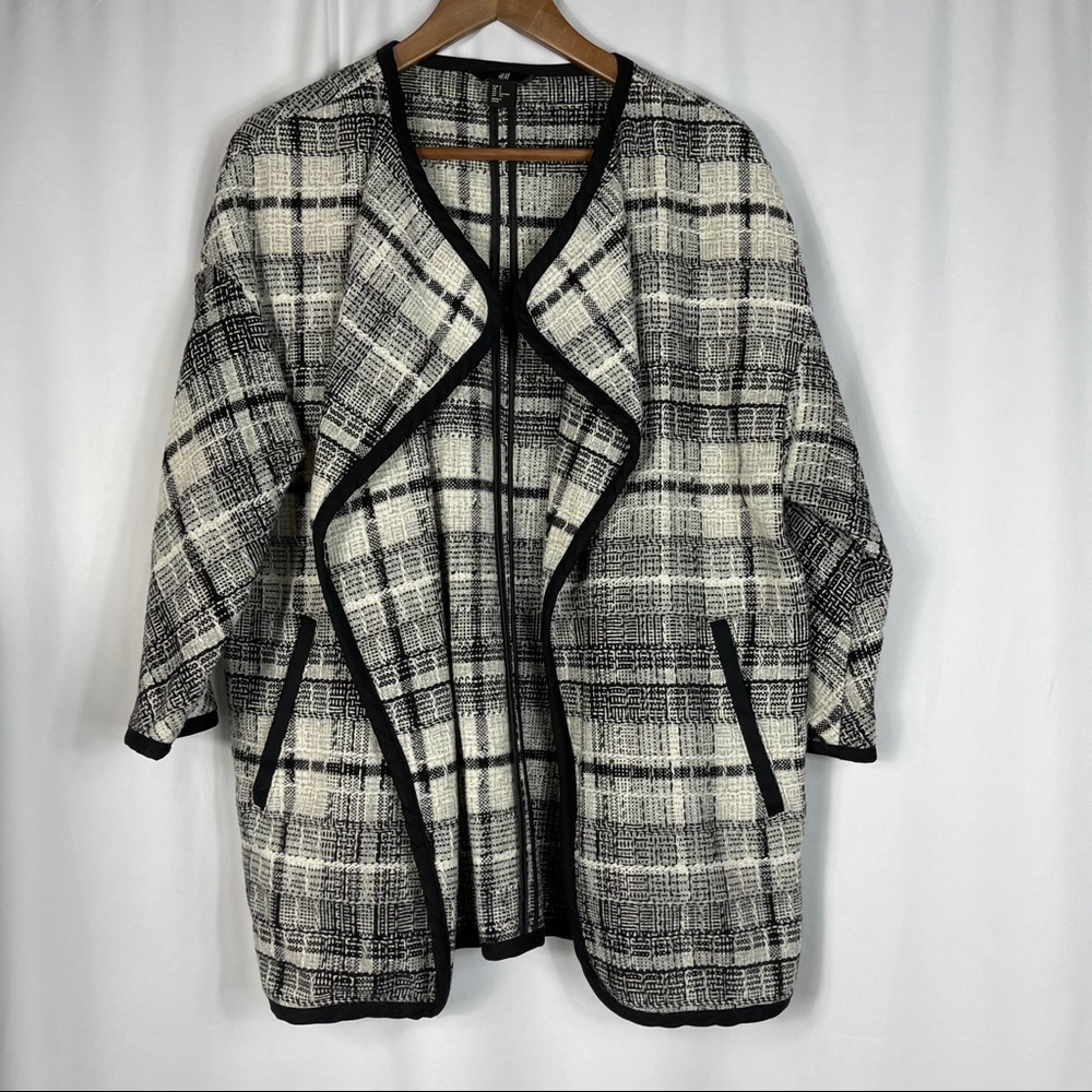 H&M Amazing Cacoon Open Front Coat